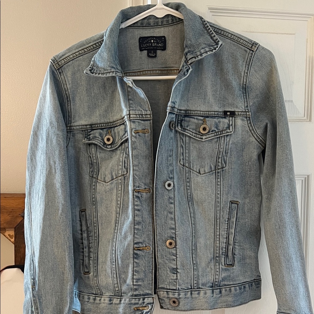 Lucky Brand Women's Denim Jacket in Light Blue
